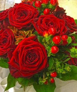 Fleurs-amanda-Surrey-Valentines Day Red Roses.
